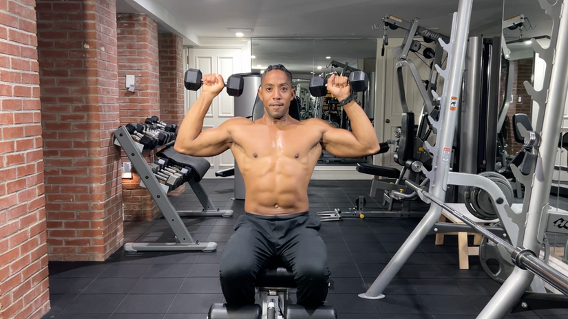 Shoulders and Abs Gym Workout